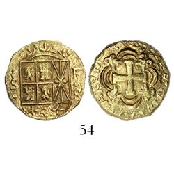 Bogota, Colombia, cob 2 escudos, 1748S.