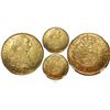 Image 1 : Potosi, Bolivia, bust 8 escudos, Charles III, 1778PR, encapsulated NGC AU 53, extremely rare first d