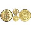 Image 1 : Brazil (Rio mint), 4000 reis, Joao Prince Regent, 1816, REGENS on reverse, encapsulated NGC MS 62, f