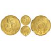 Image 1 : Brazil, 20000 reis, Pedro II, 1853, loose beard, encapsulated NGC MS 63.