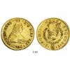 Image 1 : Santiago, Chile, bust 8 escudos, Ferdinand VI, 1750J, from the Luz (1752).