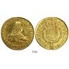 Image 1 : Santiago, Chile, bust 8 escudos, Ferdinand VI, 1751J, from the Luz (1752).
