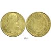 Image 1 : Santiago, Chile, bust 8 escudos, Charles IV (bust of Charles III), 1791DA.