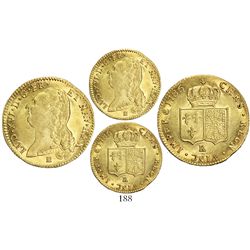 France (Paris mint), double louis d' or, Louis XVI, 1786-A.