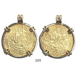London, England, noble, Henry V (1413-1422), from an early-1400s wreck off Isle of Wight, England, m