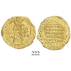 Utrecht, United Netherlands, ducat, 1725, from the Akerendam (1725).
