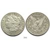 Image 1 : USA (Carson City mint), $1 Morgan, 1893-CC, rare.