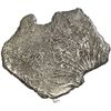 Image 1 : Small silver contraband "splash" ingot from the Concepcion (1641), 108 grams.