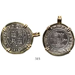 Mexico City, Mexico, 4 reales, Charles-Joanna, "Late Series," assayer G to right, mintmark M to left