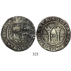 Mexico City, Mexico, 4 reales, Charles-Joanna, "Late Series," assayer L to left, mintmark M to right