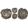 Image 1 : Santo Domingo, 1/2 real, Charles-Joanna, no assayer (F), mintmark P to left and S to right, extremel