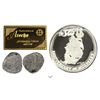 Image 1 : Promotional 375th anniversary presentation set consisting of one Potosi, Bolivia, cob 8 reales, Phil