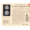 Image 2 : Potosi, Bolivia, cob 4 reales, Philip II, assayer A/A/B (rare), Grade 1, Research Collection Plate C
