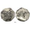 Image 1 : Mexico City, Mexico, cob 8 reales, Philip III, assayer D, Grade-1 quality but Grade 4 on certificate
