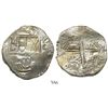 Image 1 : Potosi, Bolivia, cob 8 reales, (1)61(7)M, Grade 1.