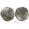 Image 1 : Mexico City, Mexico, cob 8 reales, 1611D/F, very rare (anachronistic assayer).