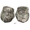 Image 1 : Spain (mint uncertain), cob 8 reales, 1621, assayer not visible.