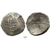 Image 1 : Mexico City, Mexico, cob 8 reales, Philip IV, assayer D.