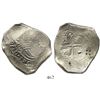 Image 1 : Mexico City, Mexico, cob 8 reales, Philip IV, assayer P, with countermark and punchmarks as from cir