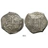 Image 1 : Potosi, Bolivia, cob 8 reales, 1677E.