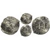 Image 1 : Potosi, Bolivia, cob 8 reales, 1652E post-transitional (transitional Type VIII/B), 1-PH-6 at top, ex
