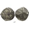 Image 1 : Potosi, Bolivia, cob 8 reales, 1697CH, very rare, ex-Ullian.
