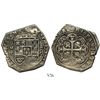 Image 1 : Mexico City, Mexico, klippe 8 reales, 1733MF.