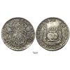 Image 1 : Mexico City, Mexico, pillar 8 reales, Philip V, 1744MF, narrow date.