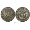 Image 1 : Mexico City, Mexico, pillar 4 reales, Philip V, 1742MF, narrow date.