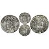 Image 1 : Mexico City, Mexico, 3 reales, Charles-Joanna, "Early Series," assayer Gothic R between bottoms of p