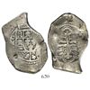 Image 1 : Mexico City, Mexico, cob 8 reales, (17)22(J), rare, with 5-petal flower countermark (1 real batu, 18
