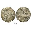 Image 1 : Mexico City, Mexico, cob 4 reales, Philip II, assayer O to left below mintmark oM.