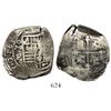 Image 1 : Mexico City, Mexico, cob 4 reales, 1656P.