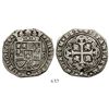 Image 1 : Mexico City, Mexico, klippe 8 reales, 1734MF.