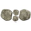 Image 1 : Lima, Peru, cob 1 real, 1659V, "Star of Lima" type.
