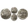 Image 1 : Potosí, Bolivia, cob 8 reales, Philip II, P-erasure-C, very rare.