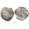 Image 1 : Potosi, Bolivia, cob 8 reales, Philip III, assayer R (curved leg).
