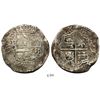 Image 1 : Potosi, Bolivia, cob 8 reales, Philip III, assayer Q.