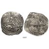 Image 1 : Potosi, Bolivia, cob 8 reales, Philip III, assayer Q.