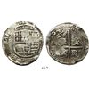 Image 1 : Potosi, Bolivia, cob 8 reales, 1645T.