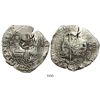 Image 1 : Potosi, Bolivia, cob 8 reales, Philip IV, assayer E (1521-2), crowned-dot-F-dot countermark on shiel