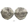 Image 1 : Potosi, Bolivia, cob 8 reales, 1663E.