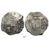 Image 1 : Potosi, Bolivia, cob 8 reales, 1674E.