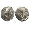 Image 1 : Potosi, Bolivia, cob 8 reales, 1683V.