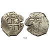 Image 1 : Potosi, Bolivia, cob 8 reales, 1697VR.