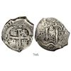 Image 1 : Potosi, Bolivia, cob 8 reales, 1703Y.