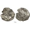 Image 1 : Potosi, Bolivia, cob 8 reales, 1712Y.