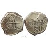 Image 1 : Potosi, Bolivia, cob 8 reales, 1715Y.