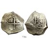 Image 1 : Potosi, Bolivia, cob 8 reales, 1717Y.