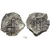Image 1 : Potosi, Bolivia, cob 8 reales, 1722Y.